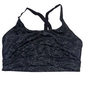 MeUndies MoveMe LongLine Sports Bra "Yoga Bear" NWT Women's 2X‎